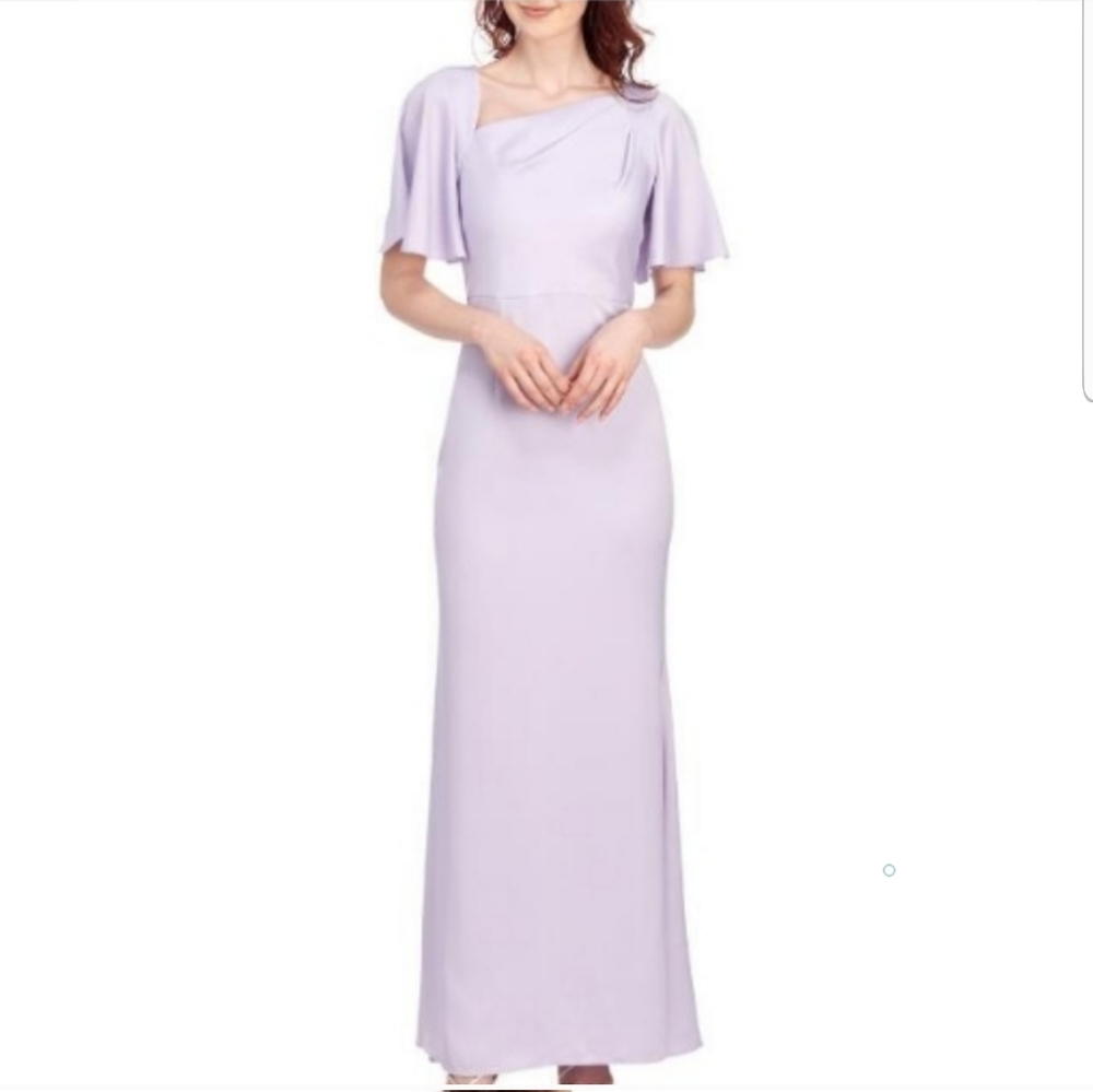 Vince Camuto Asymmetrical Maxi Gown Dress NWT Size Small